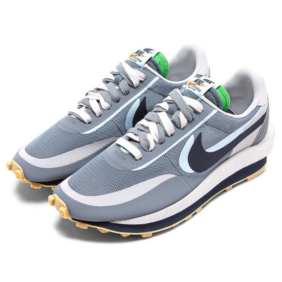 CLOT Clot x Sacai x Nike LDWaffle (Grey) - Limited Edition - Picture 1 of 6